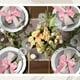 thumbnail image 5 of Decoración de candelabro en nudo de mariposa – Pack de 12 lazos decorativos de nylon blanco y rosa para portavelas, embalajes de regalo, vajilla, decoración navideña y de fiestas, cinta duradera y, 5 of 9