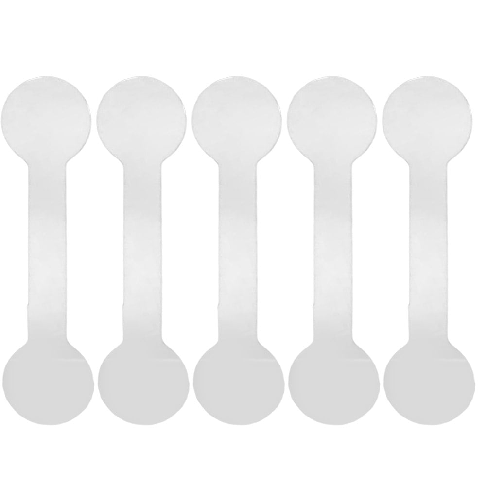 Etereauty 200pcs in 2 Set Selfadhesive Jewelry Labels Necklace Ring