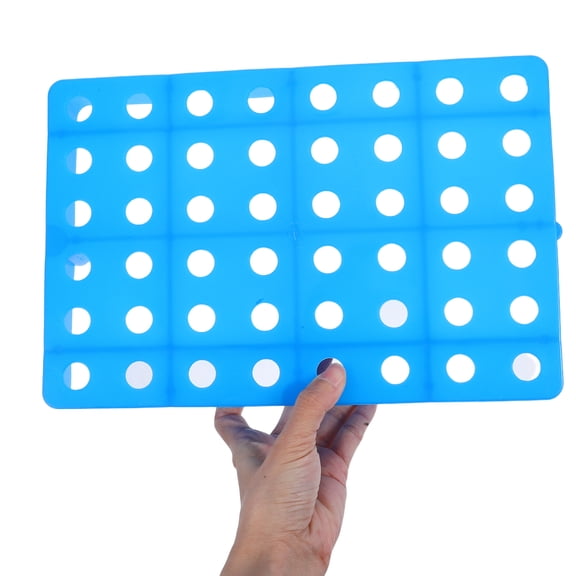 WEUVEB Plastic Floor Risers Platform Perforated Pallet for Warehouse Storage and Organization