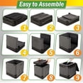 thumbnail image 4 of Inodoro portátil Wakeman Outdoors Camping con capacidad de 150 kg, 4 of 6