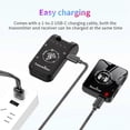 thumbnail image 3 of 2.4GHz Wireless Earphone Monitor mission System Stage Audio Headphone mitter and Receiver, 3 of 5