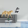 thumbnail image 2 of 2 Pieces Thinker Cheetah Sculpture Decorative Figurine Resin Material Art Style for Home Office Bookshelf Tabletop, 2 of 8