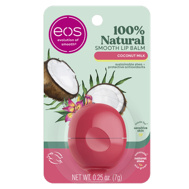 eos 100% Natural Lip Balm Sphere - Coconut Milk | 0.25 oz