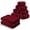 Burgundy, variant on IR Imperial Rooms Fleece Blanket Bulk Pack of 21 For Wholesale Soft Fluffy Washable Winter Bed Blanket & Throw Warm Cozy 50x60 Throw Size Silver