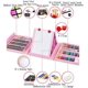 thumbnail image 5 of 208 PCS Art Supplies, Drawing Kit for Kids Adults Art Set with Double Sided Trifold Easel, Oil Pastels, Crayons(Pink), 5 of 5