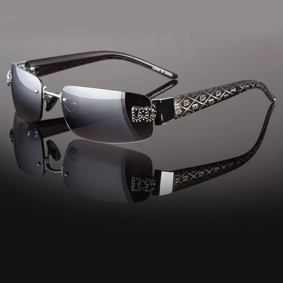 DG Eyewear For Unisex Men Rectangular DG Sunglasses Shades Warp Designer Fashion 