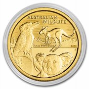 2022 Australia 1/4 Gold Australian Wildlife BU
