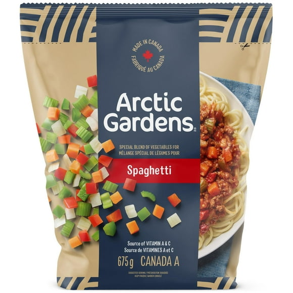 Arctic Gardens Mélange Spaghetti Mélange de légumes pour Spaghetti - 675g