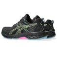 thumbnail image 3 of ASICS Women's GEL-VENTURE 9 WATERPROOF Running Shoes 10 BLACK/LIME GREEN, 3 of 5
