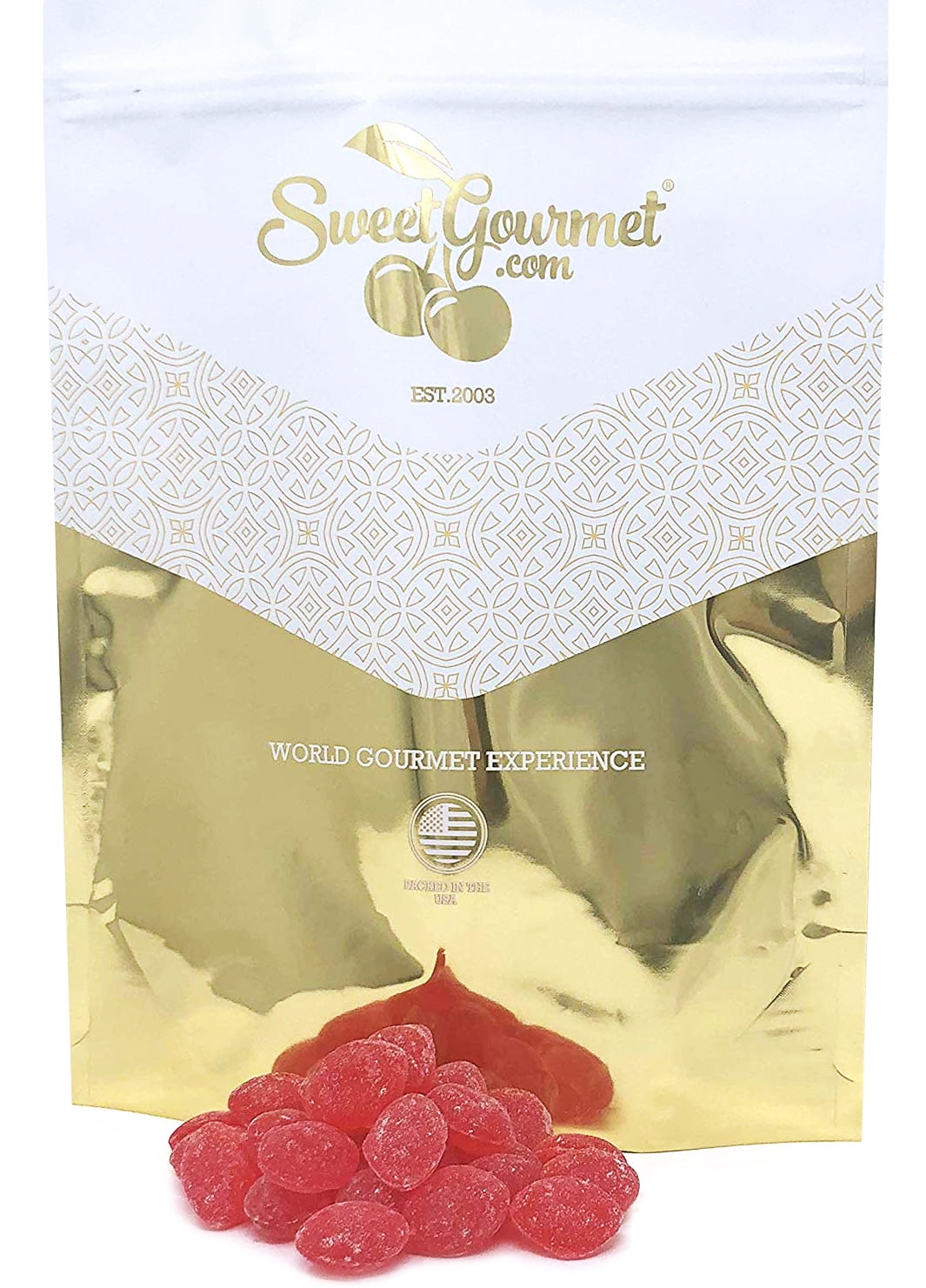 Cinnamon Natural Sanded Candy Drops - claeys old fashioned hard candy bulk 3 pounds