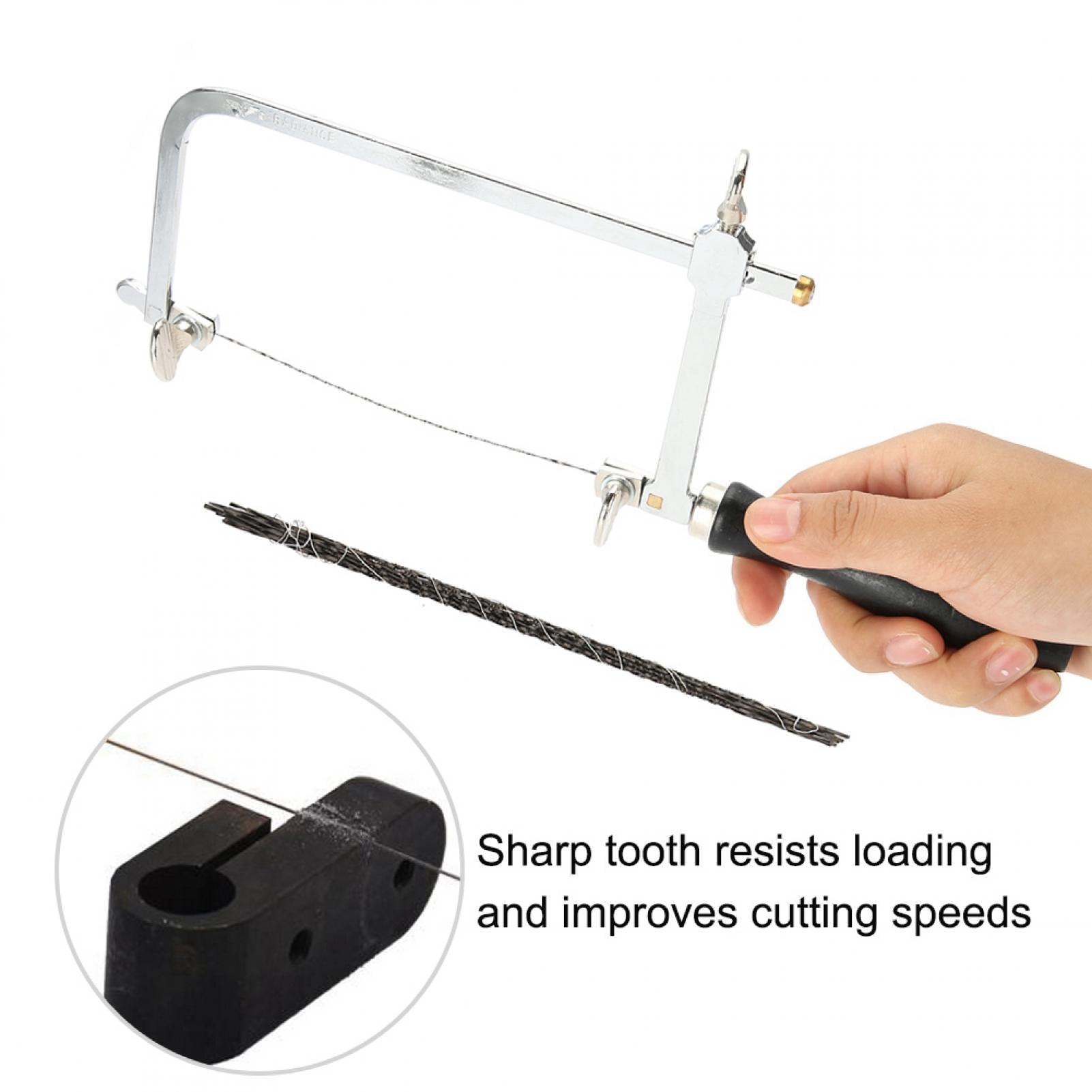 Domqga Jewelry Hacksaw,Jewelry Vise,Hacksaw&Saw Blade&Vise Jewelry DIY