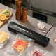 thumbnail image 5 of Máquina de plástico para sellar al vacío | Sellador automático de alimentos con modos blandos para carne seca | Electrodoméstico compacto multifuncional para snacks verduras mariscos | 1 Unidad, 5 of 6