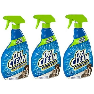 OxiClean Carpet and Area Rug, 24 oz, Pet Stain and Odor Remover (3 Count)