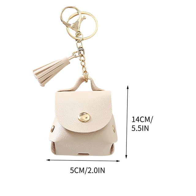 Earphone Case Leather Case Bluetooth Earphone Protective Case Pendant