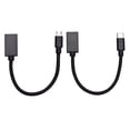 thumbnail image 1 of Amdohai OTG Cable USB C/Micro USB to USB Adapter USB C/Micro USB Male to USB 2.0 Female Adapter for Graphics Drawing Tablet U-Disk, 1 of 8