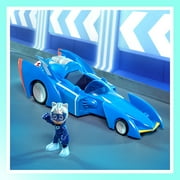 PJ Masks Power Heroes Cat Racer with Lights and Sounds, Preschool Toys