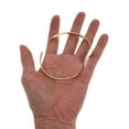 thumbnail image 3 of SOPOTUTU Iron Metal V Shaped Arm Bracelet Golden Adjustable Opening Minimalist Arm Jewelry, 3 of 8