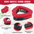 thumbnail image 4 of 3 Pack Spin Mop Heads & 2Pack Scrub Brush Refill Kit Only for O-Cedar EasyWring 1 Tank System. Include Spin Mop Replacement Head Deep Cleaning Machine Washable with Scrub Brush, 4 of 8