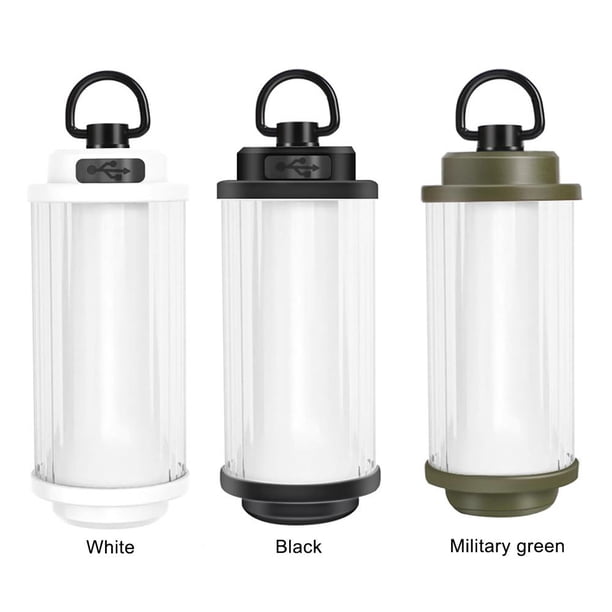 Escalada Linterna portátil retro para acampar al aire libre que cuelga la luz de la tienda de campaña de emergencia (verde militar) Ehuebsd Para Estrenar