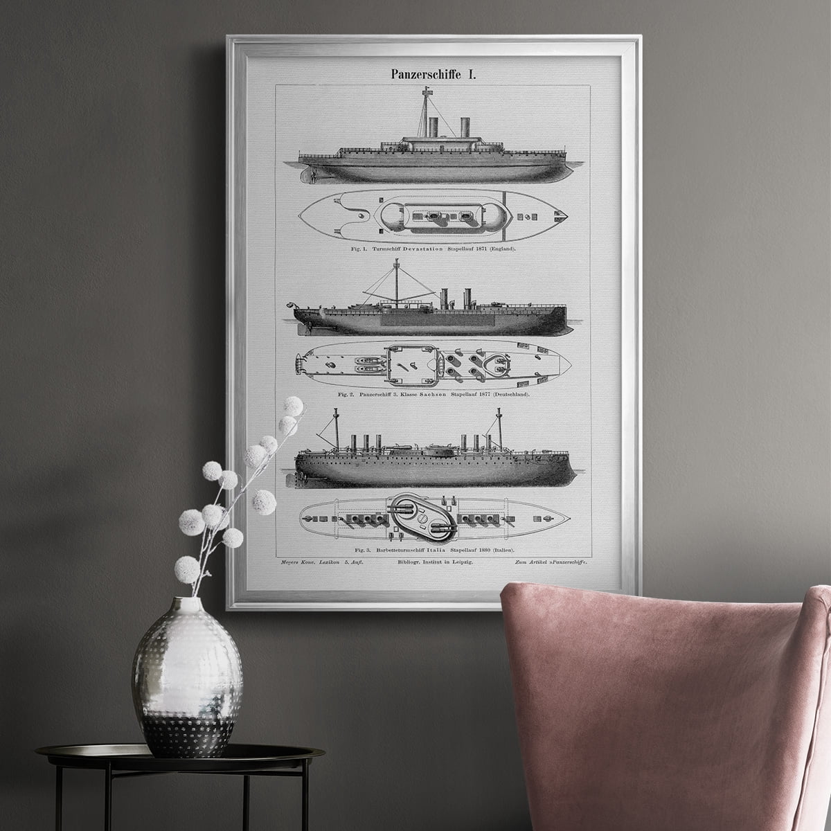Industrial Ship Premium Classic Framed Print - Ready to Hang