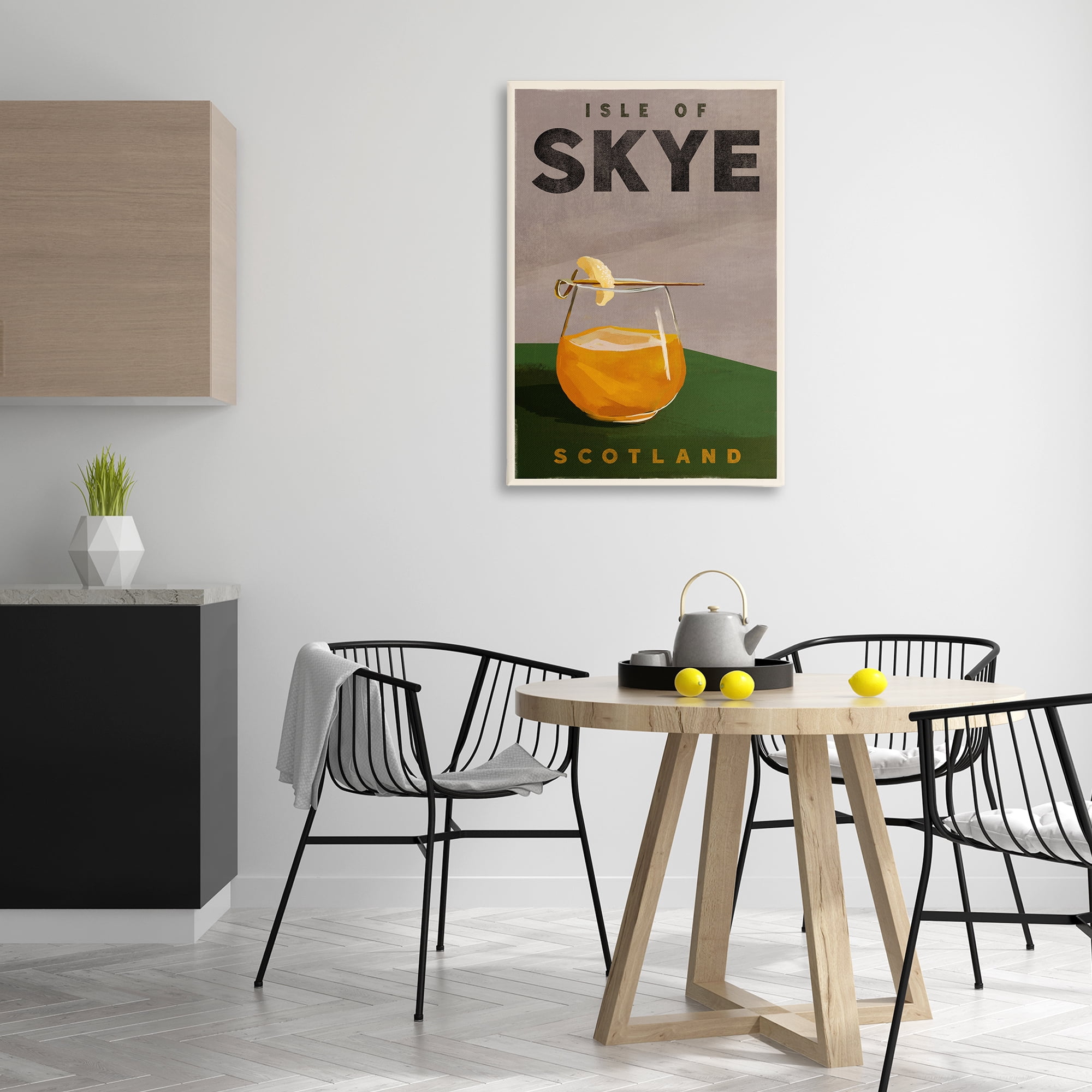Stupell Industries Isle of Skye Cocktail Food & Beverage Painting Wrapped Canvas Art Print Wall Art, 24 x 36