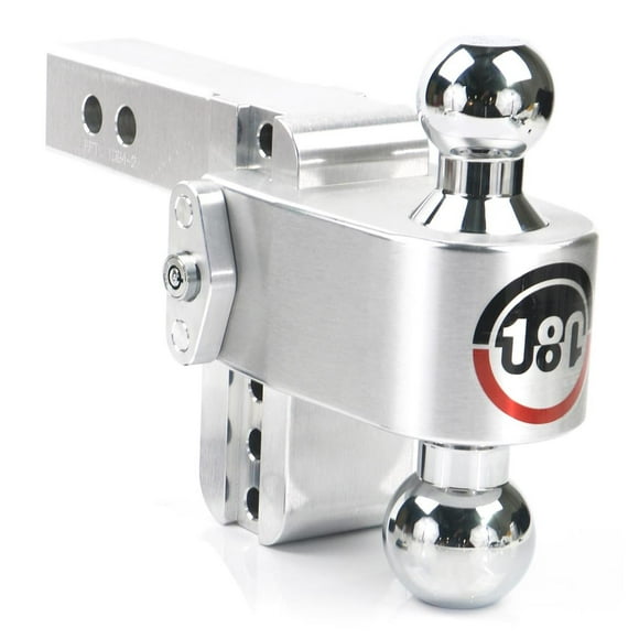 Weigh Safe 180 Hitch Ctb4 2 4" Drop Hitch, 2" 12,500 Lbs Gtw Adjustable