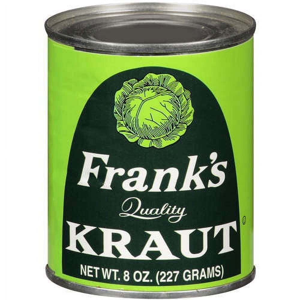 Frank's Quality Shredded Sauerkraut, 8 Oz Can