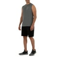thumbnail image 3 of Athletic Works Men's and Big Men's Quick Dry Muscle Tee, up to 5XL, 3 of 8