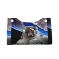 thumbnail image 3 of Picia Astronaut in Outer Space Pattern Long Tissue Box Cover,PVC Leather Triangle Holder,Tissue Box Holder with Magnetic Bottom,Facial Paper Organizer Dispenser-7.9"X4.9"X4.5", 3 of 9