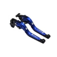 thumbnail image 2 of Transemion Aluminum Extendable Brake Cluth Lever For Motorcycles Easy-to-Install And Adjustable Exquisite blue and black, 2 of 6