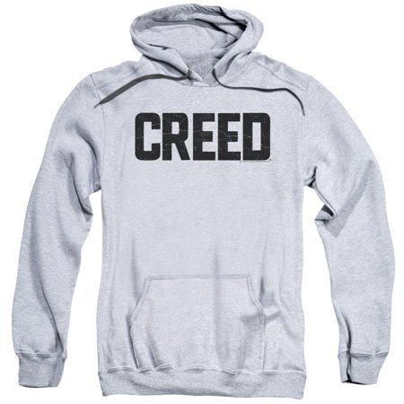 Creed Drama Boxing Sports Movie Black Logo Grey Adult Pull-Over