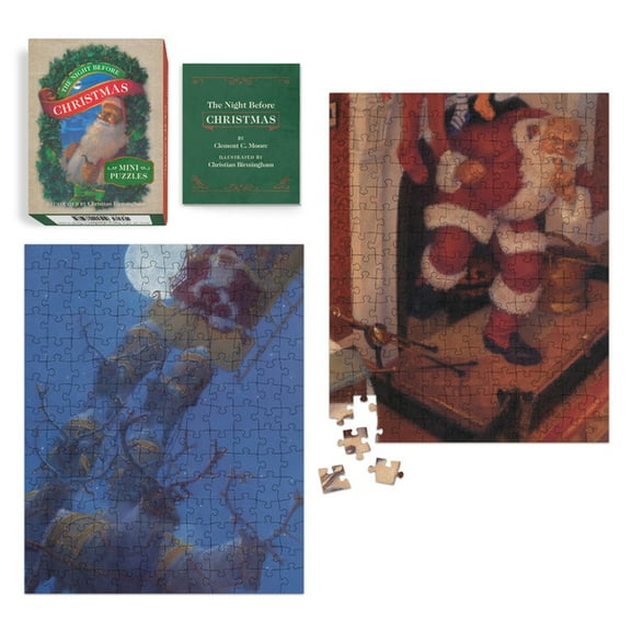 Rp Minis The Night Before Christmas Mini Puzzles, (Paperback)