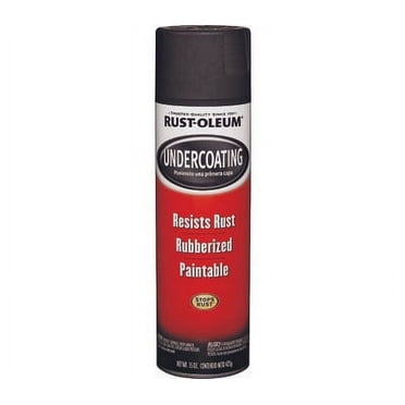 1unitULFB-1770 Rust-Oleum 248657 Auto Coatings Black Rubber Undercoating 15 Ounce Spray (Case of 6)