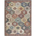 thumbnail image 2 of Nourison Parisa Bordered Transitional Multicolor Area Rug, 2 of 8
