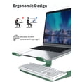 thumbnail image 3 of SOUNDANCE Laptop Stand for Desk, Aluminum Computer Riser, Ergonomic Laptops Elevator, Metal Holder Support 10 to 15.6 Inches Notebook PC Computer, 3 of 4