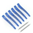 thumbnail image 1 of Pinzas Para Peinar El Cabello, Pinzas Para El Cabello Divisorias Antideslizantes, Agarre Firme, Materiales Que No Se Enganchan, Adecuados Para Cortar El Cabello, Peinar Y, 1 of 7