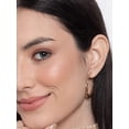 thumbnail image 4 of SOHI Women's White Pack Of 6 Multi-Layer Earrings, 4 of 5