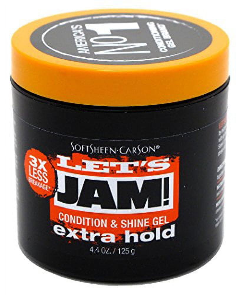 Let's Jam! Condition & Shine Gel, Extra Hold 4.40 oz (Pack of 2