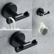 thumbnail image 4 of sweethay Gancho de baño Colgador de acero inoxidable Adhesivo Ganchos montados en la pared Estante Toallas Estante de almacenamiento Accesorios Type2 NO2, 4 of 6