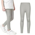 thumbnail image 3 of BULLPIANO Babies, Toddlers, and Girls' Footless Leggings Stretch Legging Pants 3-9 Years with Four Season, 3 of 5
