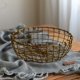 thumbnail image 5 of Handmade rural farmhouse wire fruit bowl retro style countertop basket snacks and vegetable storage basket, 5 of 5