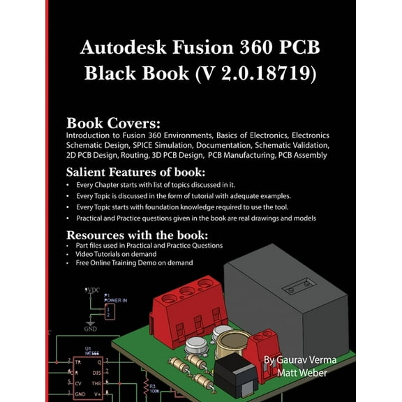 Autodesk Fusion 360 PCB Black Book (V 2.0.18719), (Paperback)