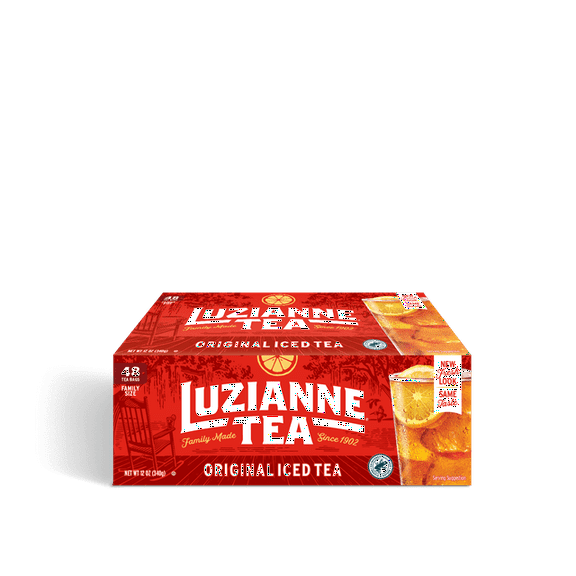 Luzianne, Black Iced Tea, Tea Bags, 48 ct. -Pack of 2