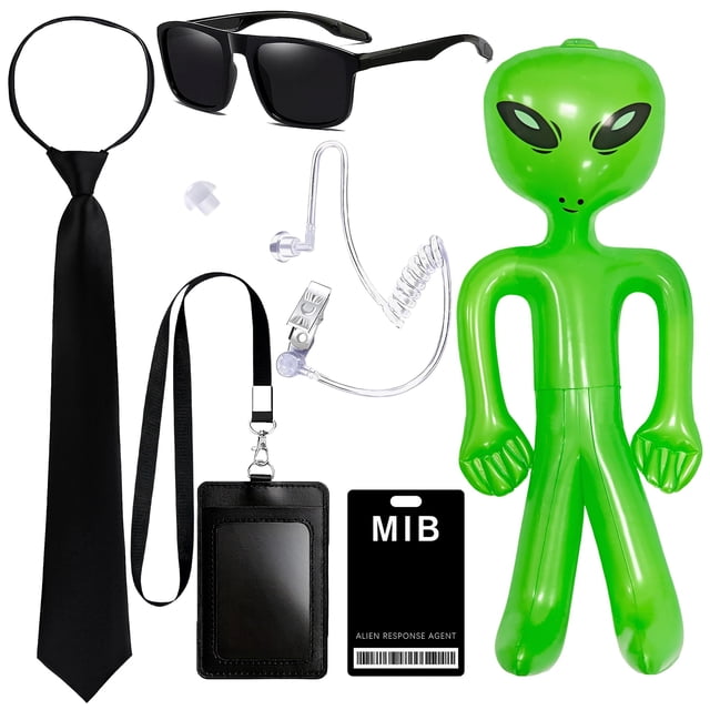 Accesorios para Disfraz Horolam Agente Secreto MIB 6PCS