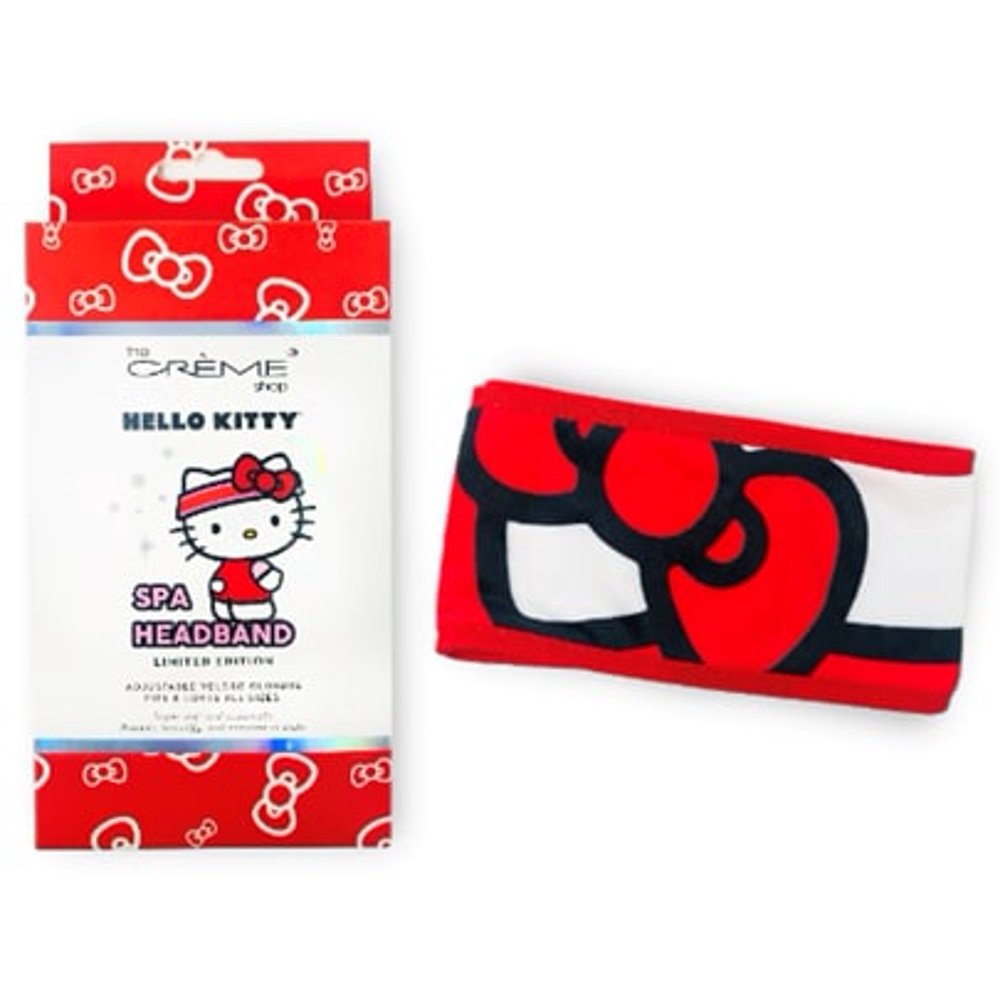 Sanrio Hello Kitty Red Makeup/Facewash Spa Headband by Le Creme