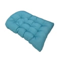 thumbnail image 3 of Eurhowing Egg Chair Cushion Replacement, 4.5" Thick Waterproof Non-Slip Hanging Basket Chair Pad, Outdoor Indoor Patio Swing Seat Cushion (Blue), 3 of 7