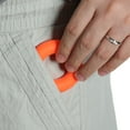 thumbnail image 3 of Unique Bargains 1 Pc Glossy Hand Grip Strengthener for Home Orange Silicone, 3 of 5