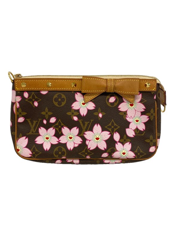 Pre-Owned Louis Vuitton Bag/Pouch Monogram Cherry Blossom Takashi Murakami Collaboration...