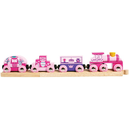 BigJigs Toys Wooden Princess Train
