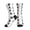 2 Black-2, variant on Men's Field Hockey Novelty Athletic Socks Women's Digital Printing Funky Patterned Crew Socks